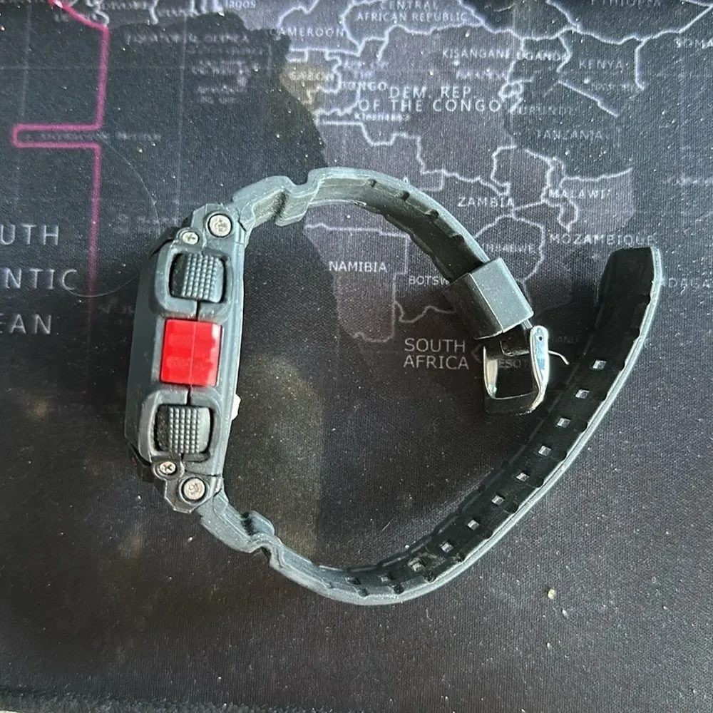 Skmei Men's Digital Sport Watch Black Red Water Resistant Outdoor Wristwatch